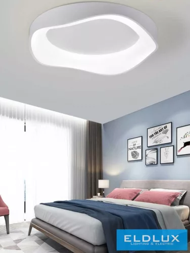 UNIVERSO mennyezeti lámpa 38w 3040lm CCT D500x110mm fehér