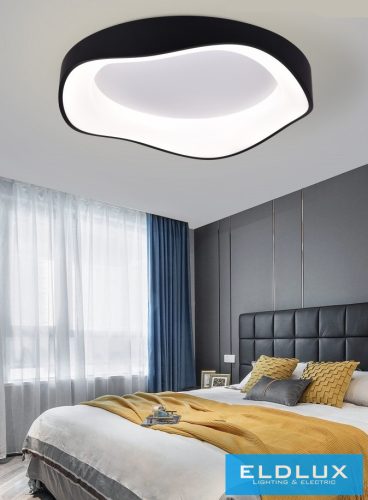 UNIVERSO Mennyezeti lámpa 38w 3040lm CCT D500x110mm fekete