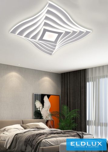 UNIVERSO Mennyezeti lámpa 75w 6000lm CCT 470x470x80mm fehér