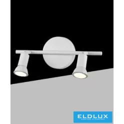   UNIVERSO Spot lámpatest 2xGU10 Max.10w IP20 Fehér 305x100mm