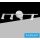 UNIVERSO Spot lámpatest 4xGU10 Max.10w IP20 Fehér 505x100mm
