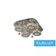 ELDLUX Kristály üveg mennyezeti lámpa 36w 2880lm CCT.T IP20 500x500x215mm Króm