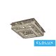 ELDLUX Kristály üveg mennyezeti lámpa 70w 5600lm CCT.T IP20 600x600x275mm Króm