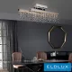 ELDLUX GLOSSY kristályüveg mennyezeti lámpa króm 13W 4000K