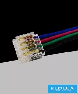 UNIVERSO 10mm-es RGB LED szalaghoz toldóelem kábellel