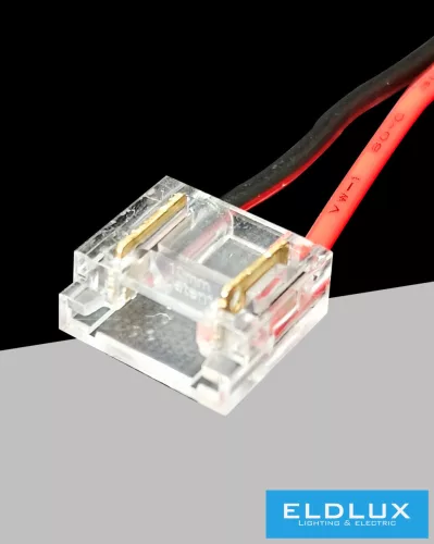 UNIVERSO 10mm-es COB LED szalaghoz toldóelem kábellel