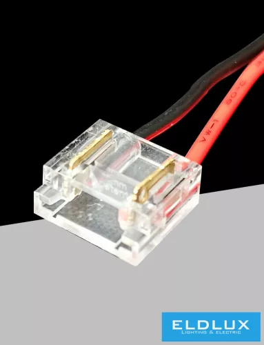 UNIVERSO 8mm-es COB LED szalaghoz toldóelem kábellel