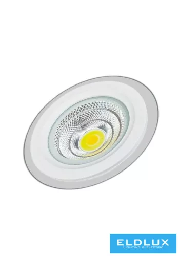 UNIVERSO Süllyesztett spot lámpa 12w 1070lm CCT.kap 120° IP20 Fehér D160mm kivágás:125mm