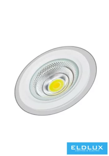 UNIVERSO Süllyesztett spot lámpa 18w 1690lm CCT.kap 120° IP20 Fehér D200mm kivágás:165mm