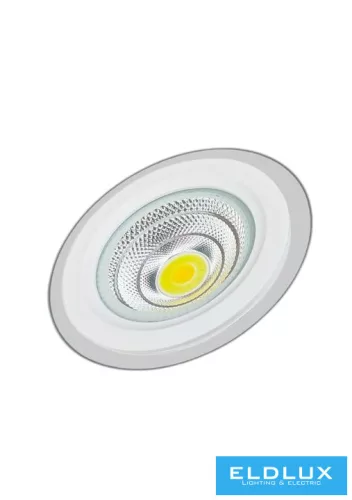 UNIVERSO Süllyesztett spot lámpa 7w 660lm CCT.kap 120° IP20 Fehér D120mm kivágás:95mm