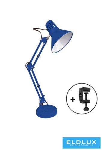 UNIVERSO Asztali lámpa 1xE27 Max.60w 160x500mm Kék