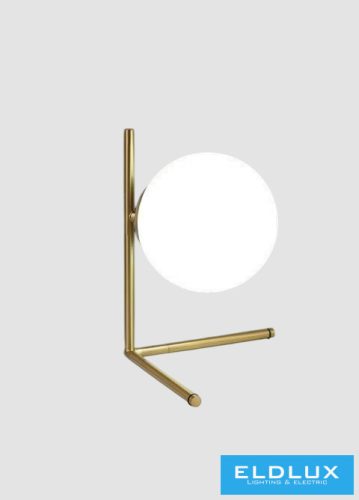 UNIVERSO Asztali lámpa 1xG9 max.10w 260x190mm IP20 Óarany 3év