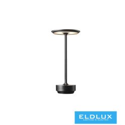   UNIVERSO Tölthető asztali lámpa DC:5V 2000mAh 3w 130lm CCT D130x275mm IP20 Fekete