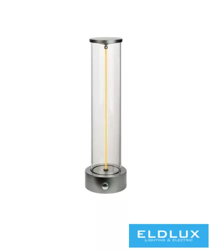 UNIVERSO Tölthető asztali lámpa DC:5V 2000mAh 3w 140lm CCT D70x245mm IP20 Antracit