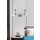 UNIVERSO Fali lámpa 2 karos 2xE14 Max.40W D29x36cm króm