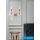UNIVERSO Fali lámpa 2 karos 2xE14 Max.40W D29x36cm arany