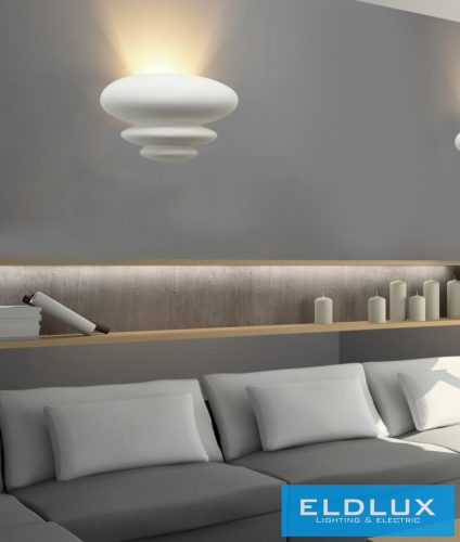 UNIVERSO Gipsz fali lámpa 1xG9 250x125x155mm IP20 fehér