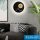 UNIVERSO fali lámpa LED 16w 800lm CCT IP20 ∅230x40mm fekete