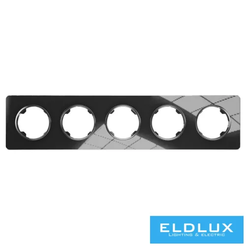 ELDELIZ Ötös üveg keret Fekete