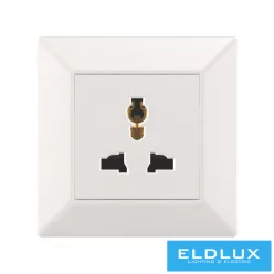 ELDGROUND Többfunkciós aljzat Fehér