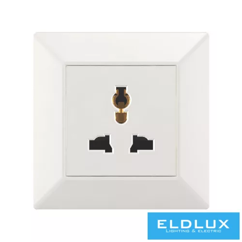 ELDGROUND Többfunkciós aljzat Fehér