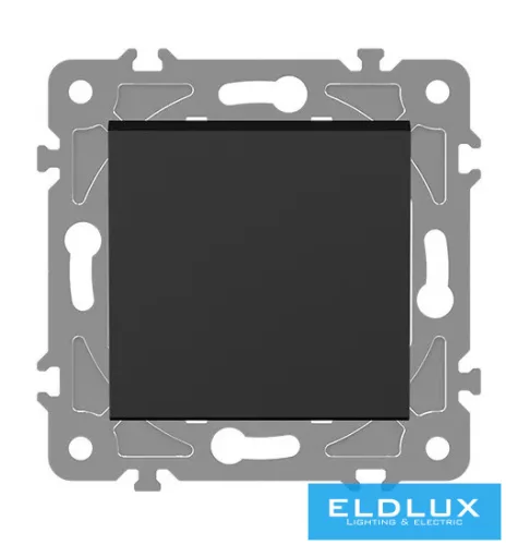 ELDGROUND Kétpólusú kapcsoló (102) Fekete