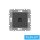 ELDLUX ELDGROUND RJ45 Cat.5e UTP aljzat fekete