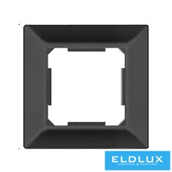 ELDGROUND Egyes műanyag keret Fekete