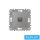 ELDLUX ELDGROUND RJ45 Cat.5e UTP aljzat ezüst