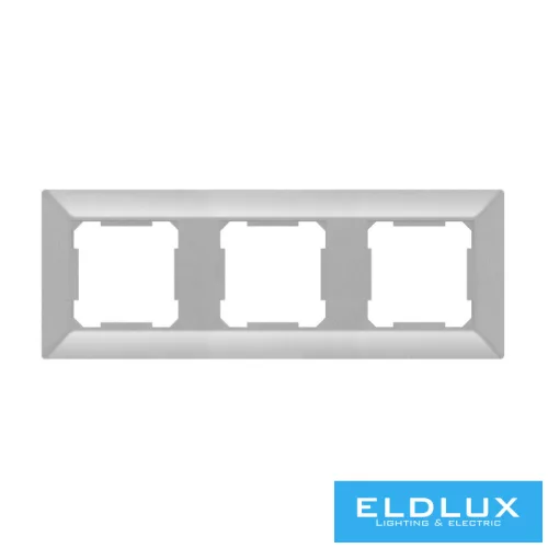 ELDGROUND Hármas műanyag keret Ezüst