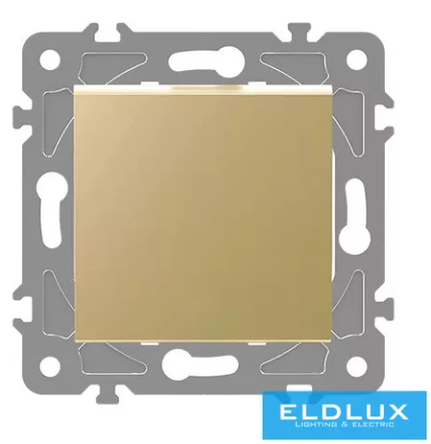 ELDGROUND Nyomókapcsoló (101N) Arany