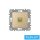 ELDLUX ELDGROUND 1×RJ45 Cat.5e UTP aljzat arany