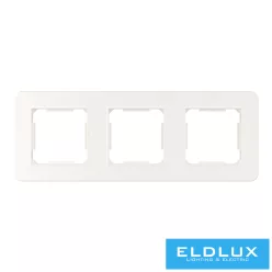 ELDANA Hármas műanyag keret Fehér