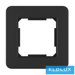 ELDANA Egyes műanyag keret Fekete