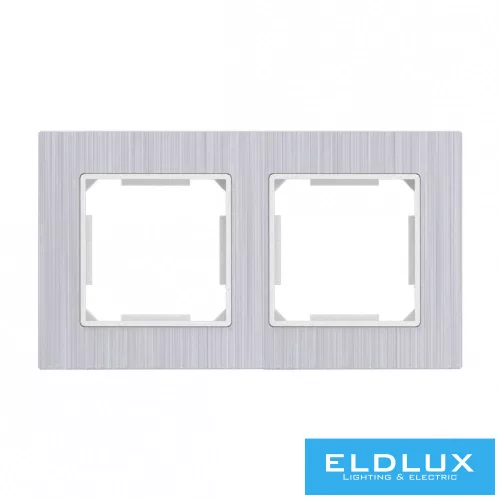 ELDALU Kettes alumínium keret Ezüst