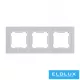 ELDALU Hármas alumínium keret Ezüst