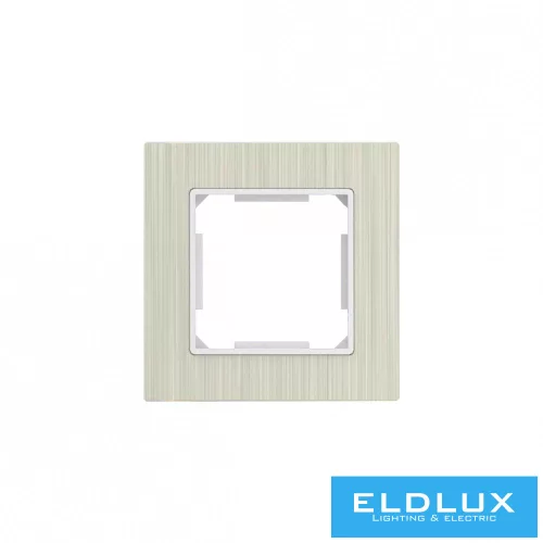 ELDALU Egyes alumínium keret Arany