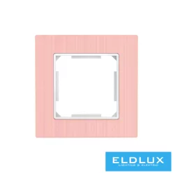 ELDALU Egyes alumínium keret Rózsgold