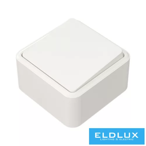 ELDIMPRESS Falon kívüli Váltókapcsoló (106) Fehér IP20
