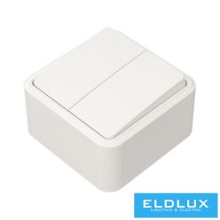   ELDLUX ELDIMPRESS falon kívüli Csillárkapcsoló (105) fehér IP20