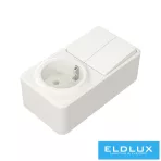 IP20-as falon kívüli kapcsolók és aljzatok