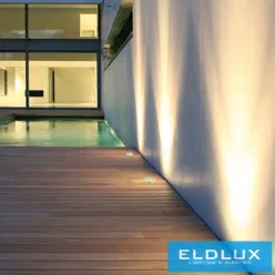   UNIVERSO Taposólámpa LED 18w 2200lm 3000k 30° IP67 acél Ø200-Ø185x92mm