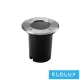 UNIVERSO Taposólámpa 1xGU10 Max.60w IP65 acél Ø120-Ø102x136mm
