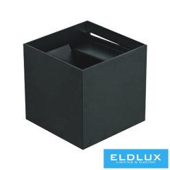   UNIVERSO fali lámpa LED 12w 1000lm 6500k IP55 100×100×100mm fekete