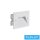 UNIVERSO Lábazati süllyesztett LED lámpa PIR-vel 3w 150lm 4000k IP65 fehér 115x80x34mm