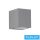 UNIVERSO fali lámpa 1×GU10 IP65 68×80×80mm szürke