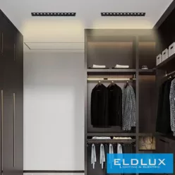   UNIVERSO süllyesztett spot lámpa 24W 2200lm 3000k 34° IP20 335mm fekete