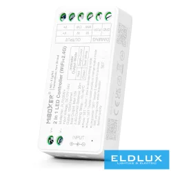   MIBOXER 2in1 WiFi + RF 2.4G SIMA/CCT LED Szalaghoz Vezérlő DC:12-24V Max:12A