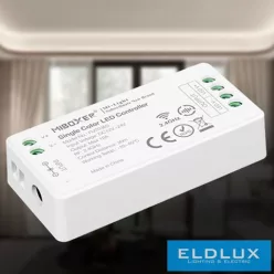   MIBOXER RF 2.4G SIMA LED Szalaghoz Vezérlő DC:12-24V Max:12A