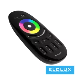   MIBOXER RF 2.4G RGB/RGBW LED Szalaghoz Távirányító 4 Zónás fekete